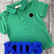 Рубашка-поло для мальчика  зеленый оттенок