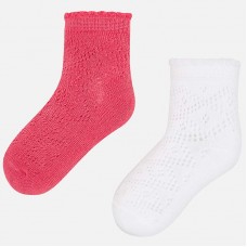 Комплект ажурных носков для девочки Mayoral