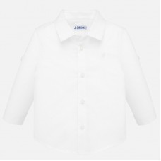 Рубашка Mayoral (Майорал) для мальчика молочного оттенка