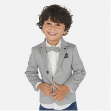 Пиджак классический Mayoral (Майорал) для мальчика серый оттенок