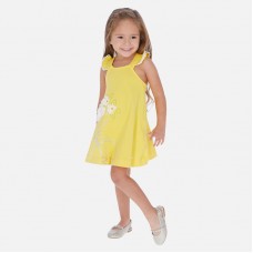 Платье Mayoral (Майорал) для девочки  желтого оттенка